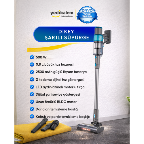 ONVO OVDSS03 DIKEY SARJLI SUPURGE 500W
