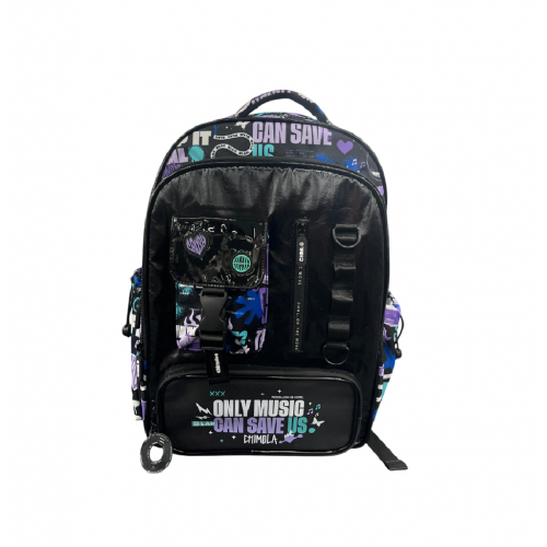 CHIMOLA PUNK PURPLE 17" SIRT ÇANTASI (TR147)