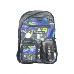 CHIMOLA TOY NEW WORLD BLACK 17" SIRT ÇANTASI (TR31)