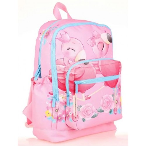 KAUKKO L-5197 KIDS SIRT ÇANTASI(LAYER FLAMINGO)