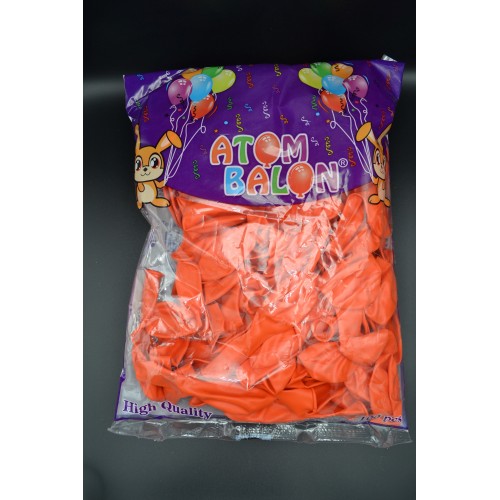 11'' İÇ MEKAN TURUNCU BALON