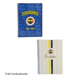 FENERBAHÇE DEFTER SPİRALLİ KARTON KAPAK A4 72-4