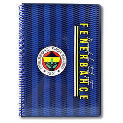 FENERBAHÇE DEFTER SPİRALLİ KARTON KAPAK A4 72-1